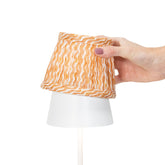 Zafferano x Fermoie fabric lampshade - Poldina | Zafferano Italia