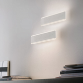 Riga lampada da parete - soffitto - Bianco / 30.5x8x5.5 cm | Zafferano Italia