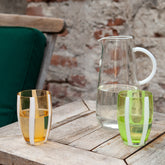 Gessato tumbler - Tumblers | Zafferano Italia