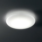 Mentos lampada da parete - soffitto - Bianco Opaco / LED   3000K / 35x8.5 cm | Zafferano Italia