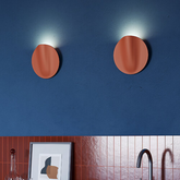 Sirio lámpara de pared - Terracotta / LED TRIAC  3000 | Zafferano Italia