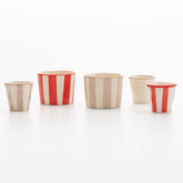 Righe small cups - Tableware | Zafferano Italia