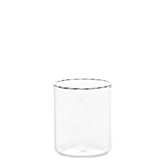 Intrecci tumbler - Bianco - Nero | Zafferano Italia