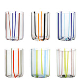 Tirache bicolor tumblers - Tumblers | Zafferano Italia