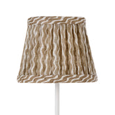 Zafferano x Fermoie fabric lampshade - Red Wicker | Zafferano Italia